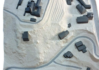 Maquette de fabrication traditionelle