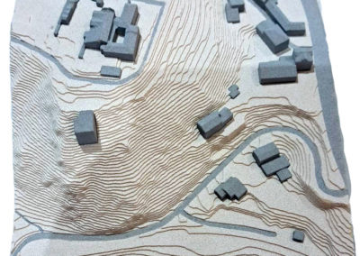 Maquette de fabrication traditionelle