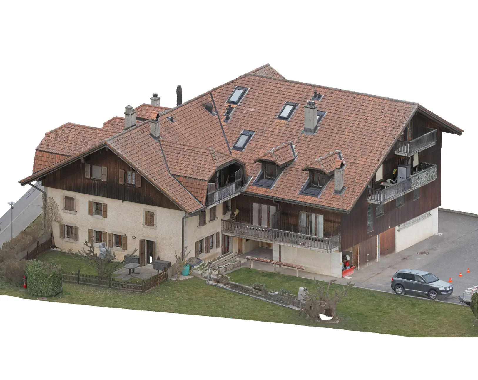 Relevés intérieurs & extérieurs modélisation 3D plans 2D architecture