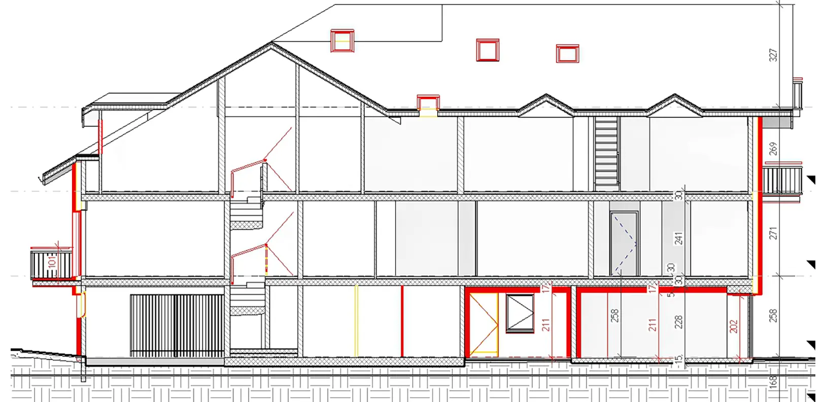 Relevés intérieurs & extérieurs modélisation 3D plans 2D architecture