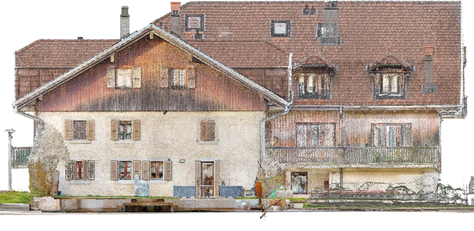 Relevés intérieurs & extérieurs modélisation 3D plans 2D architecture